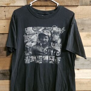 Black Graphic Short-Sleeve Men's T-Shirt